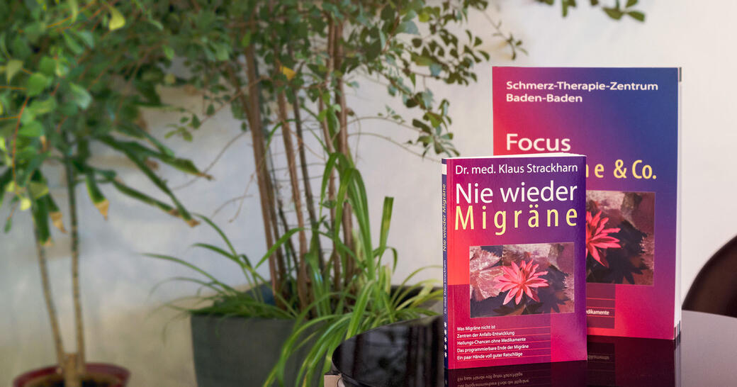 Nie wieder Migräne Buch - Schmerz-Therapie-Zentrum Baden-Baden